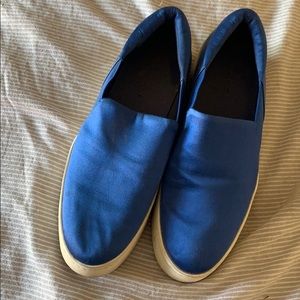 Vince Royal Blue Platforms